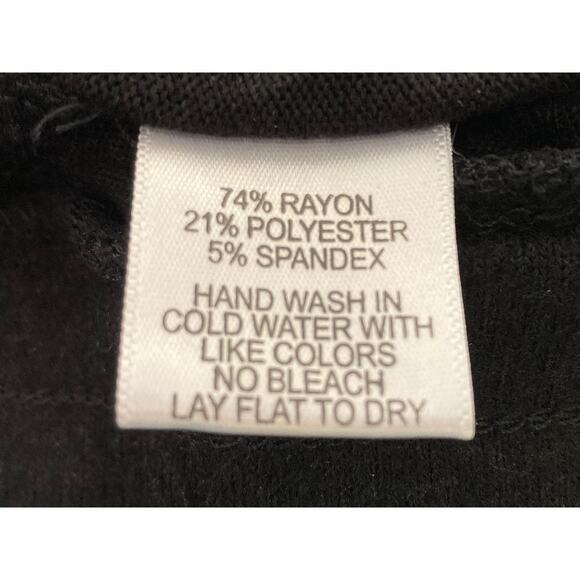 Gibsonlook Pull On Drawstring Jogger Lounge Pants Sz XL/Extra Large in Black NWT - Picture 7 of 7